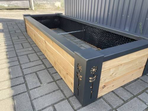 Надгробки одинарні деревʼяні сталь рама (модрина) Львів