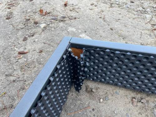 Надгробки одинарні деревʼяні сталь (модрина) Львів